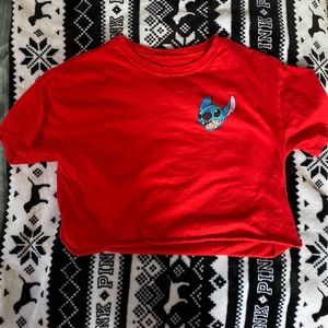 Disney “Stitch” Cropped Tee